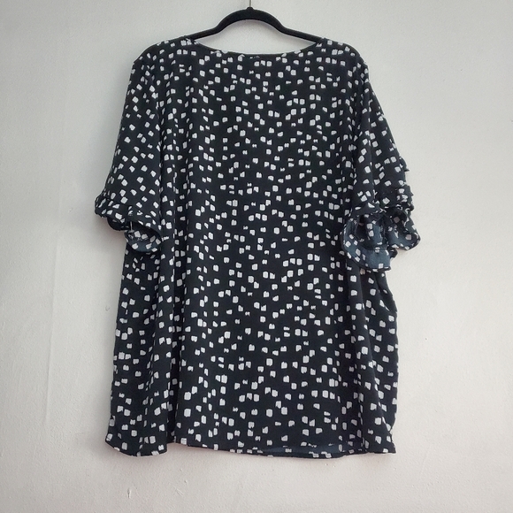 Torrid Ruffle Trim Blouse - Picture 2 of 9